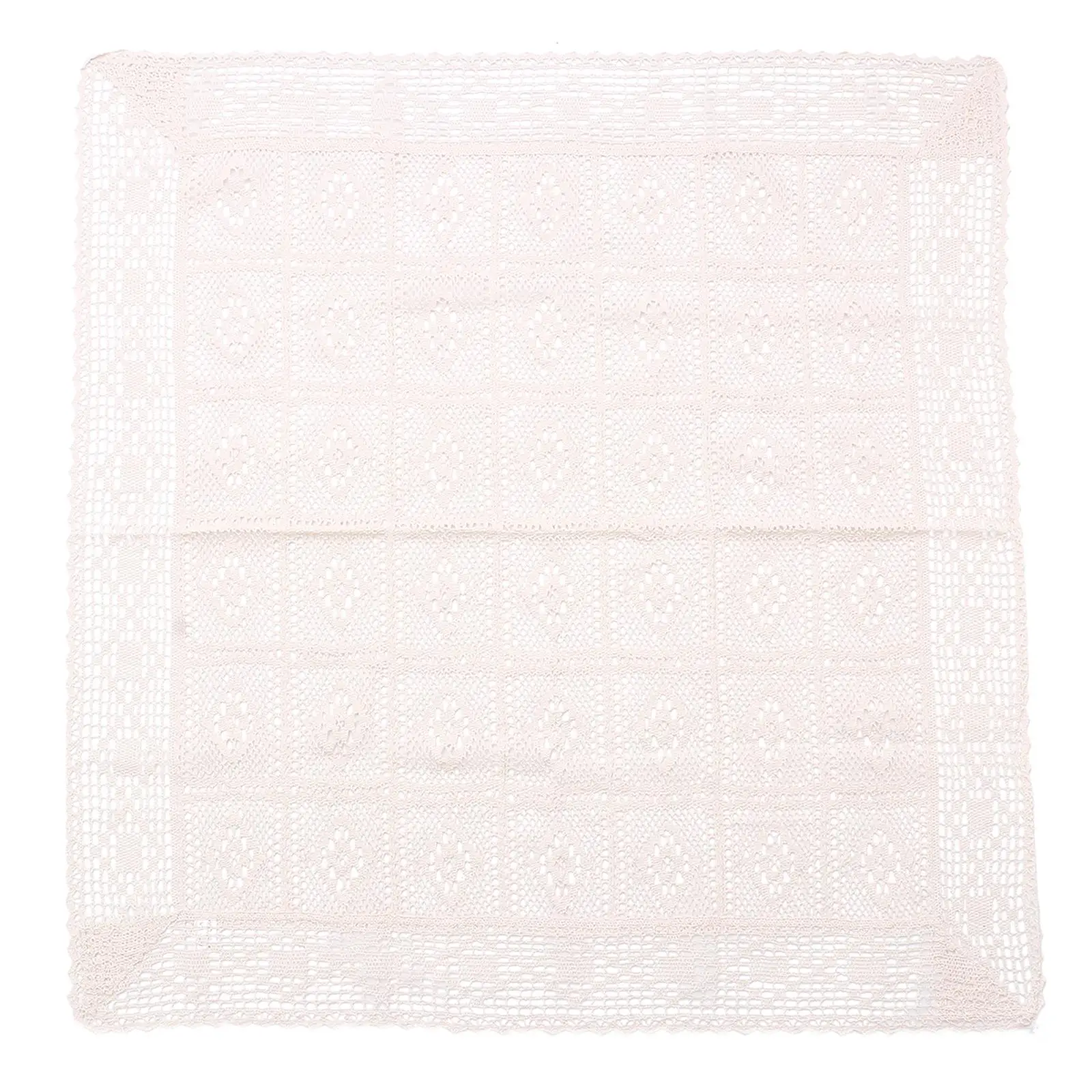 

Lace Tablecloth Hollow Out Decorative Cotton Cover for Dining Table Decor Simple Photo Background Home Textiles