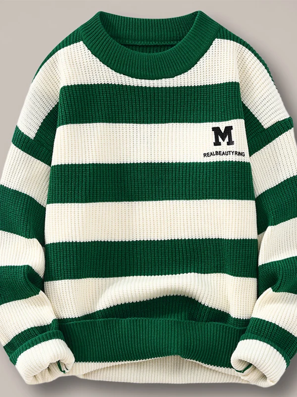 

Мужской утепленный вязаный свитер на флисовой подкладке для осени и зимы, базовый слой, теплый, модный, повседневный, из полиэфирного волокна, короткий рукав