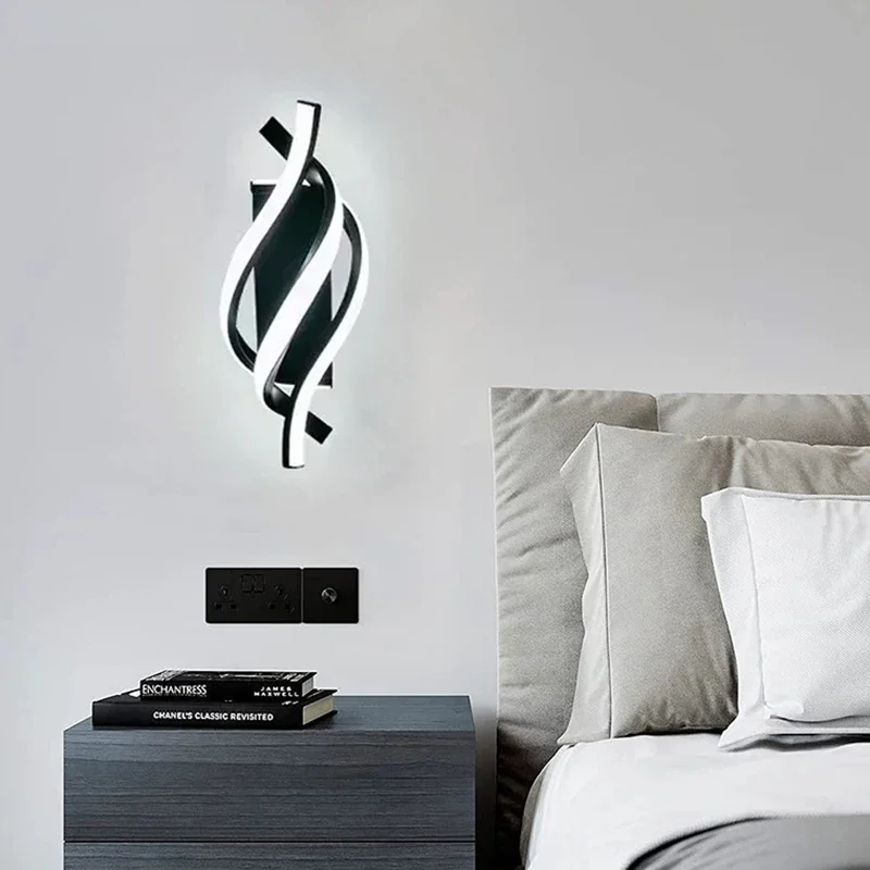 Applique Murale LED au Design Moderne Simple, Luminaire Décoratif d'Nik, Idéal pour un Salon, un Couloir, un Hôtel, des Escaliers ou une Chambre à Coucher