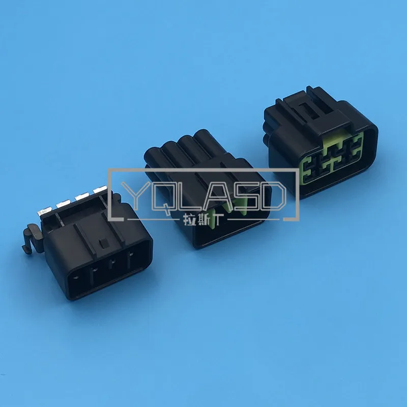 1 Set 8 Way AC Assembly Waterproof Connector Cable Plug With Pins And Seals FW-C-8F-B FW-C-8M-W