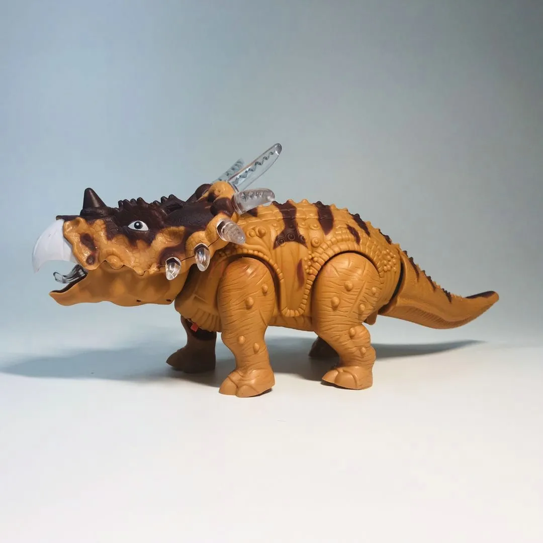 Children's Electric Tyrannosaurus Rex Dinosaur Toy Simulation Light, Sound, Walking, Calling Stegosaurus Dinosaur Model Boy