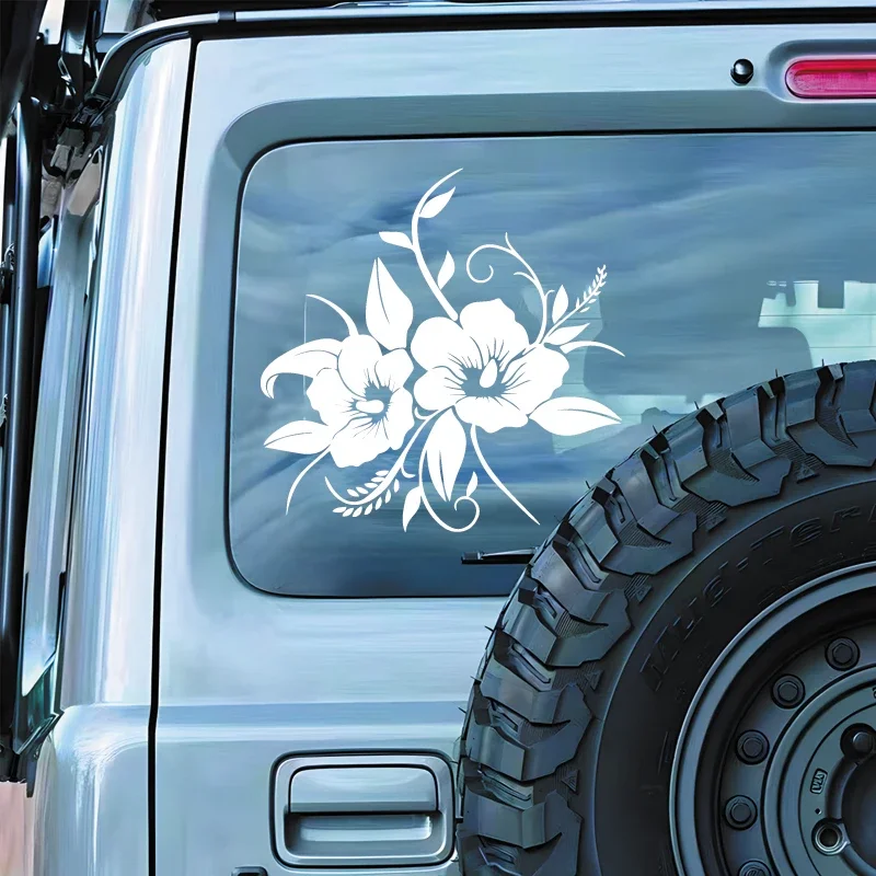 Beautiful Flower Sticker,High Quality Decal  and Durable Automobiles Exterior Accessories for Cars Trucks Motorcycles & laptops!
