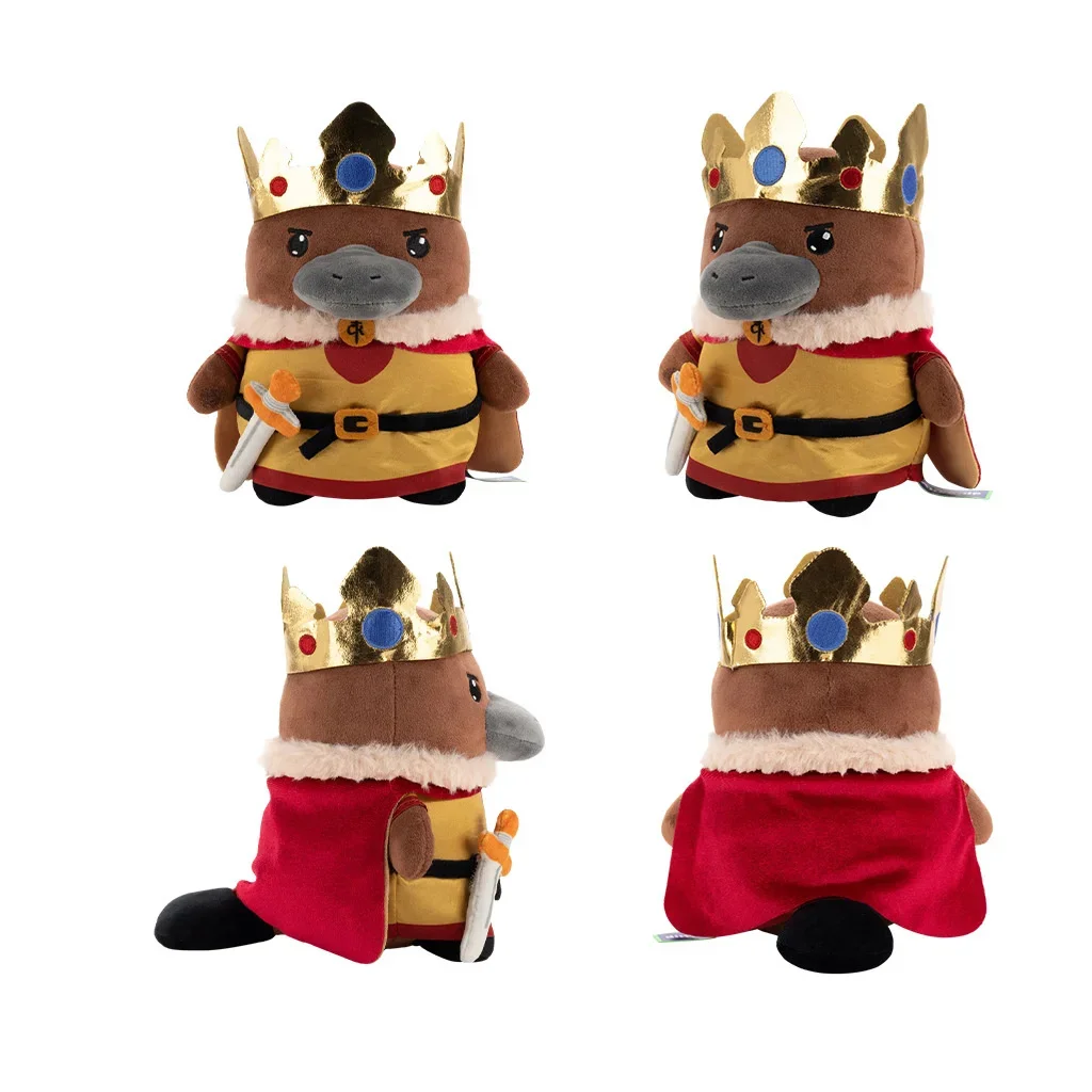 Hearts of Iron or Kaiser Platypus Plush Toy Soft Cute Stuffed Game Animal Doll Platypus Cosplay Player Game Birthday Gifts