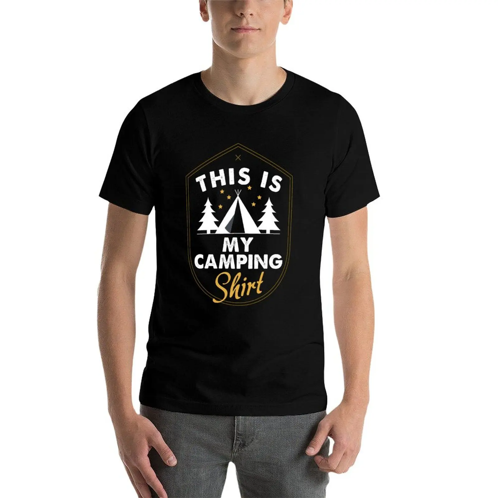 

This Is My Camping Shirt T-Shirt, Camping T-Shirt, Camp T-Shirt, Women's, Men's, Unisex, Hoodie, Raglan Sleeve T-Shirt