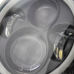 Round LED -LED -Kit für Auto, Angel Eyes Halo zum Land Rover Defender 90 110, Lada Niva 4x4 Offroad Accessoire, 7 Em, 2 PCs 10 Hauptverkäufe PECAS -Verteidiger 110 - №10