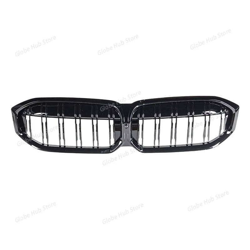 

For BMW 3 Series 2022+ G20 LCI G28 LCI Double-Line Glossy Black Grille Intake Grille Auto Parts