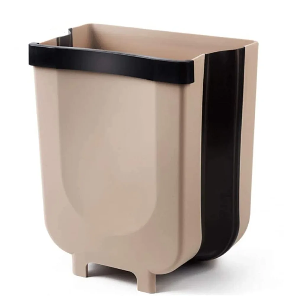 Folding trash cans for RVs  Household Folding Trash Can Waste Bin For Kitchen