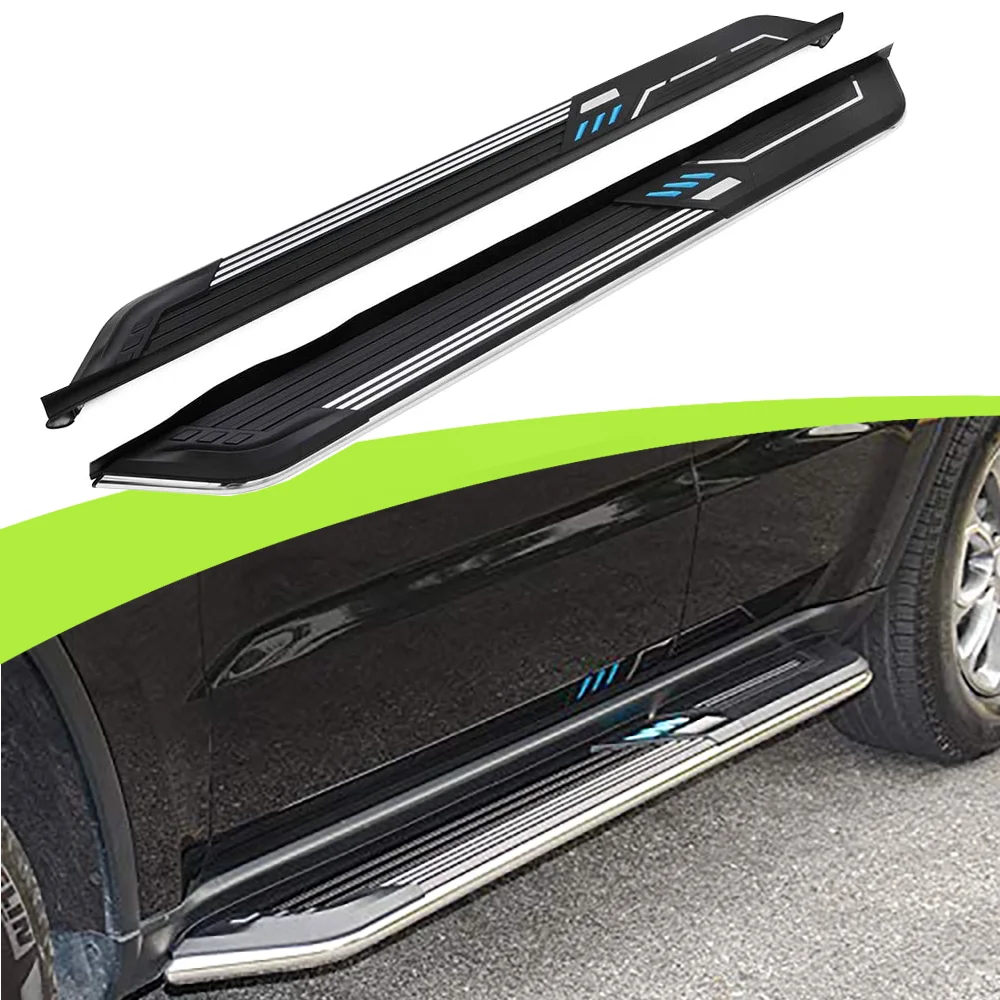 

2 pcs Fixed Running Board Side Step Nerf Bar for Chery Jaecoo J7 2023-2025（with brackets)