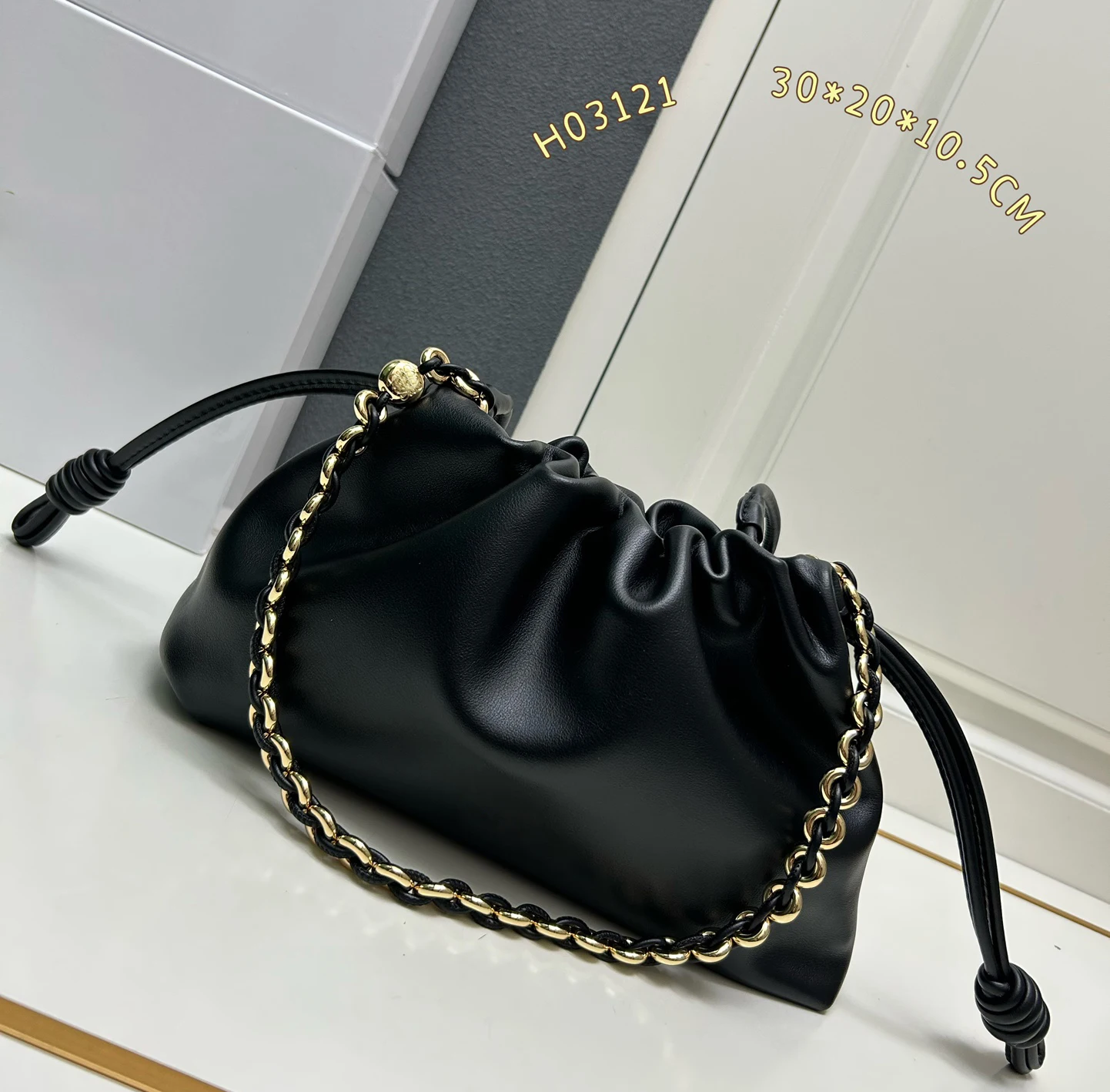 2024 Women\'s Shoulder Bag Soft Leather Cowhide Crossbody Bags for Women Luxury Brand Chain Pillow Bag