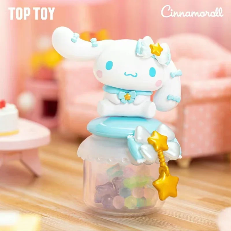 Kawaii Mystery Box Caja Ciega Sanrio Blind Box Surprise Doll Dessert Gift Series Cinnamon action Figure toy Birthday Girl Gift