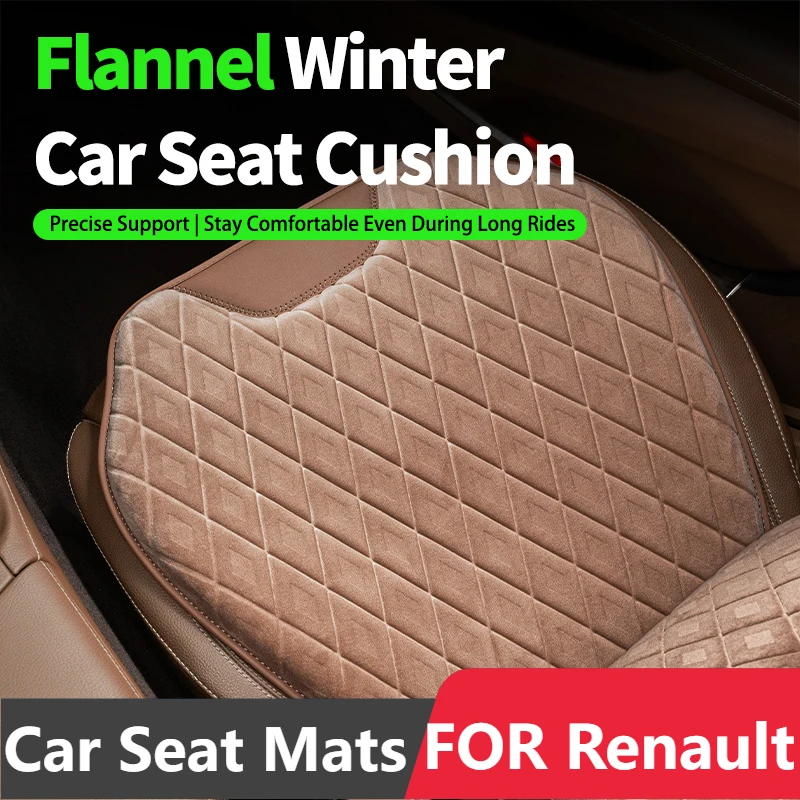 

Car Seat Mats For Renault Koleos Scenic Espace Megane Clio Laguna Flannel Back Seat Pad Protector Covers Cushion Accessories