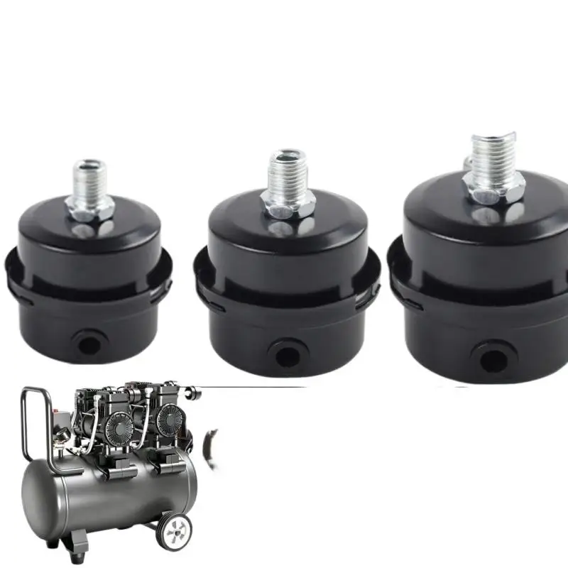 1 Stück 13/16/20 mm Metall-Luftfilter, ölfreier Schalldämpfer, Luftkompressorfilter, Schalldämpfer, Zubehör für Luftkompressorpumpen – Detail 8