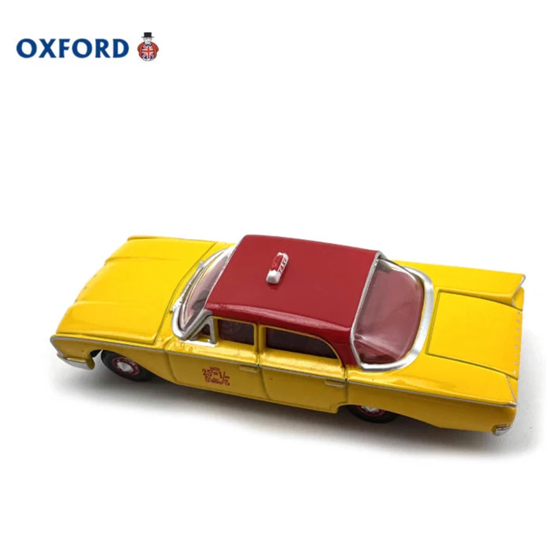 OXFORD Diecast 1: 87 escala Fairline Taxi coche en miniatura de aleación colección exhibición juguete adornos regalos