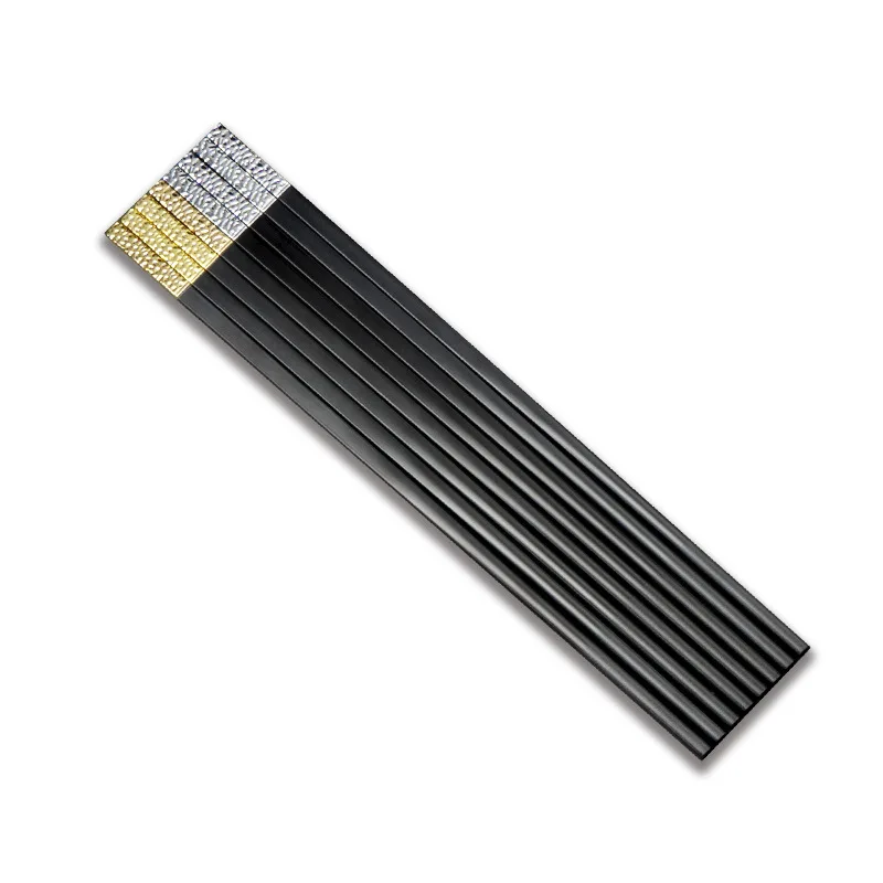 

Yjq 5pcs chopsticks are not moldy, household light luxury retro simple non-slip chopsticks
