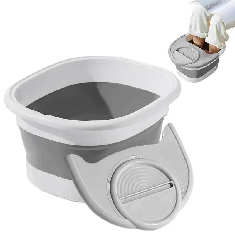 

Foot Soak Bucket Large Capacity Massage Foot Wash Basin Household Feet Pedicure Detox SPA Bath Tubs Bathroom Accessories