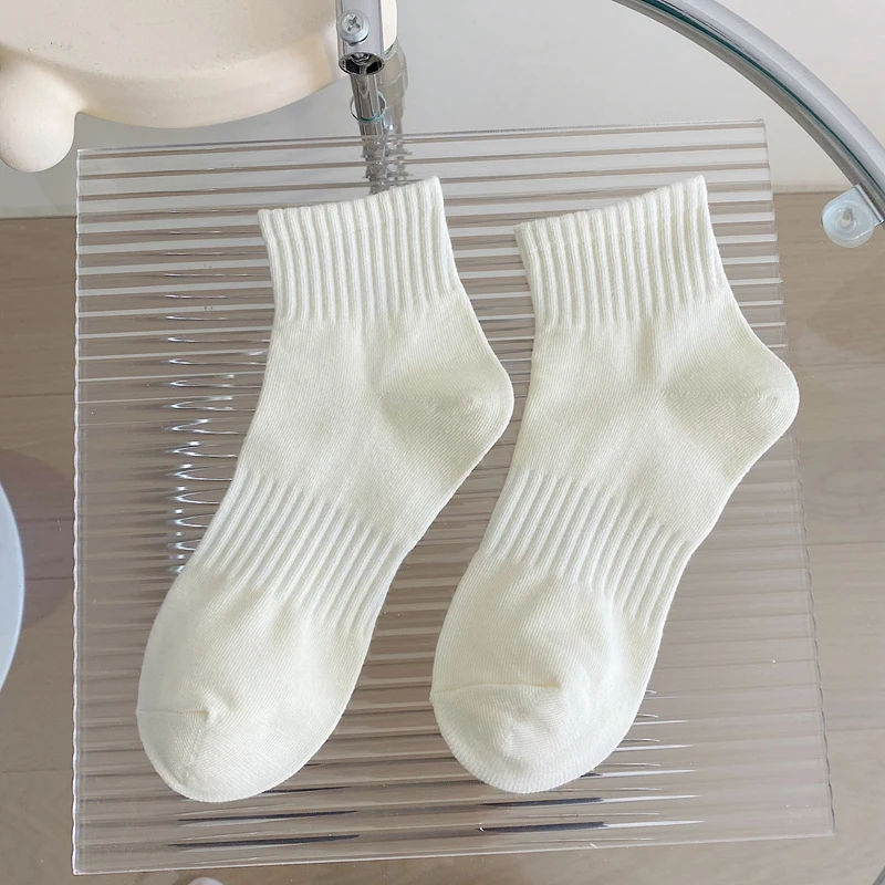 New Fashion Women Men Cotton Kawaii Sport Sock Spring Summer Female Male Casual Couple Socks For Women Men Dropshipping image 6