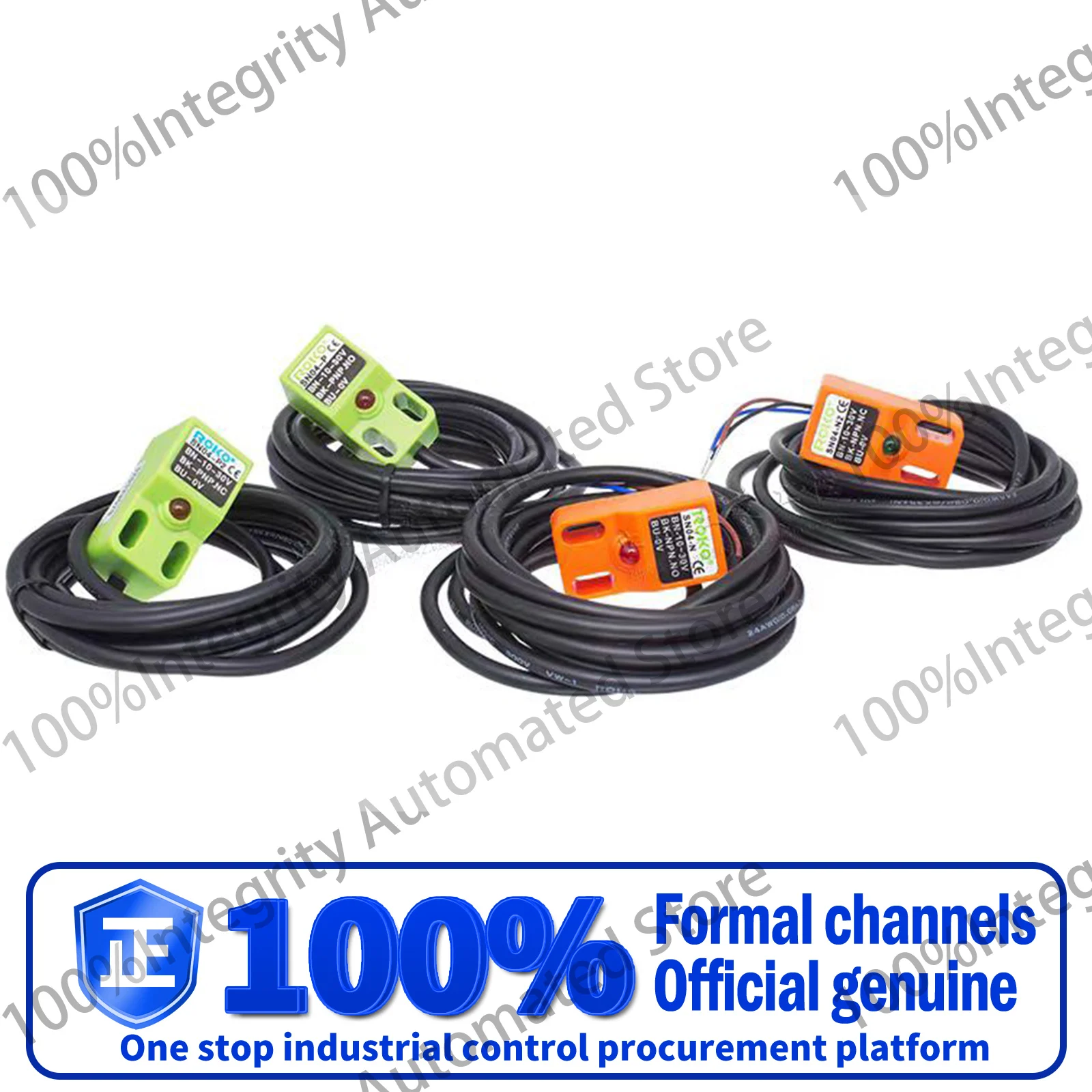 ROKO Square Induction Proximity Switch SN04-N-N2-P Three Wire NPN/PNP Sensor SN04-N  SN04-N2 SN04-P SN04-P2