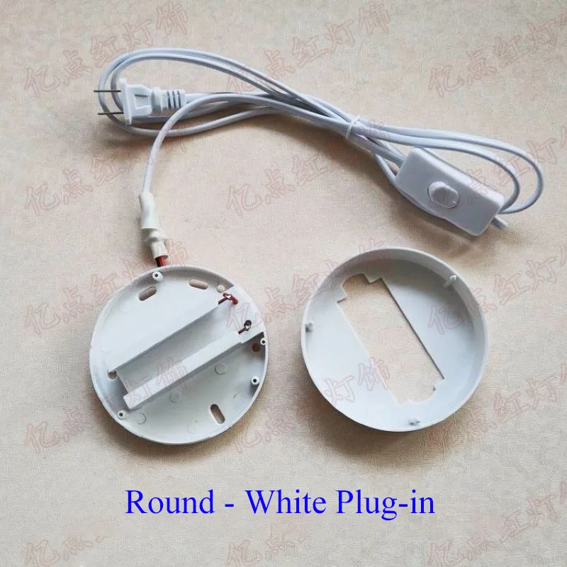 Track LED Spotlight 2 Wire Tester Testing Instruments Track Light Ceiling LED Box Rail Strip Lamp Holder Tester with Plug Wires