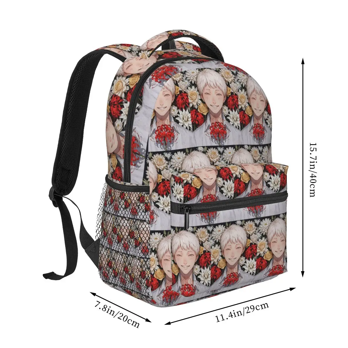 The Summer Hikaru Died Yoshiki Backpacks Boys Girls Bookbag Students School Bags Cartoon Rucksack Shoulder Bag Large Capacity