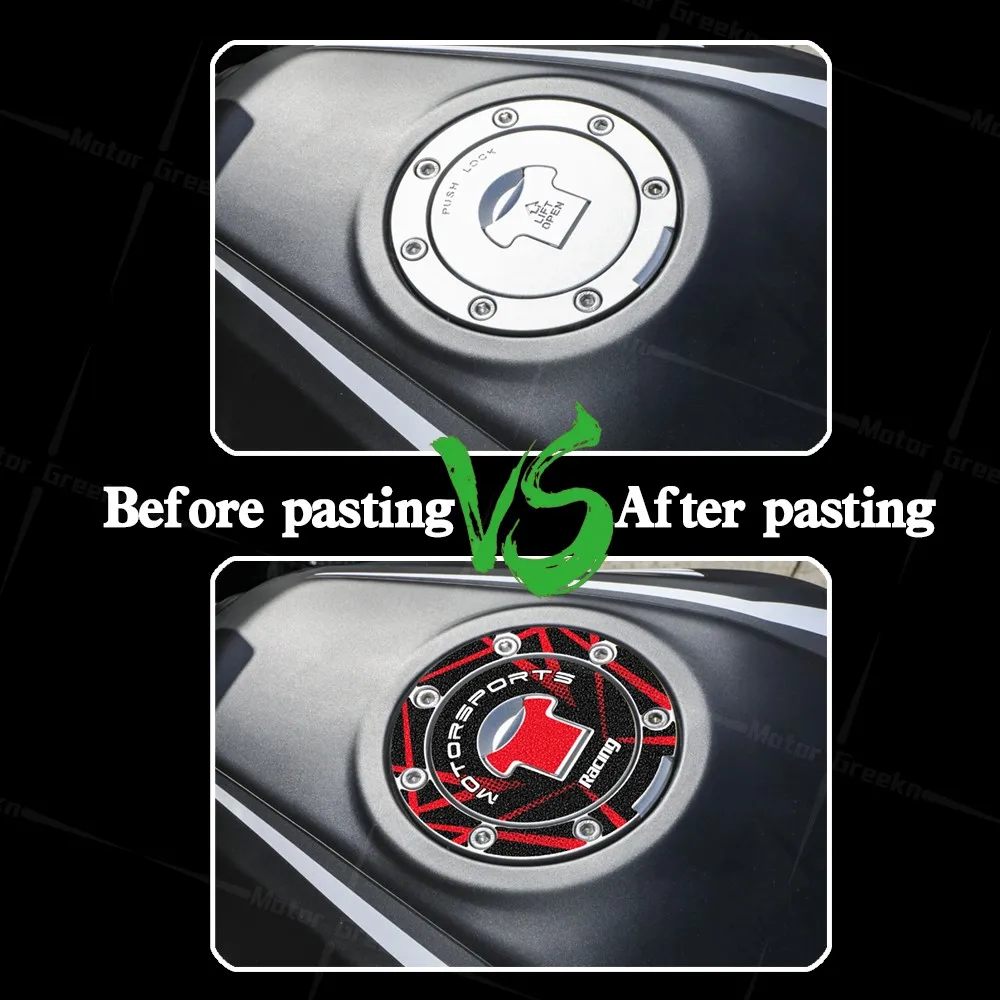 For CBR CB 650R 500R/X/F 400 F/X 250 300 R CM500 Motorcycle Frosted Fuel Tank Pad Sticker Gas Oil Cap Protector REPFOL Decal