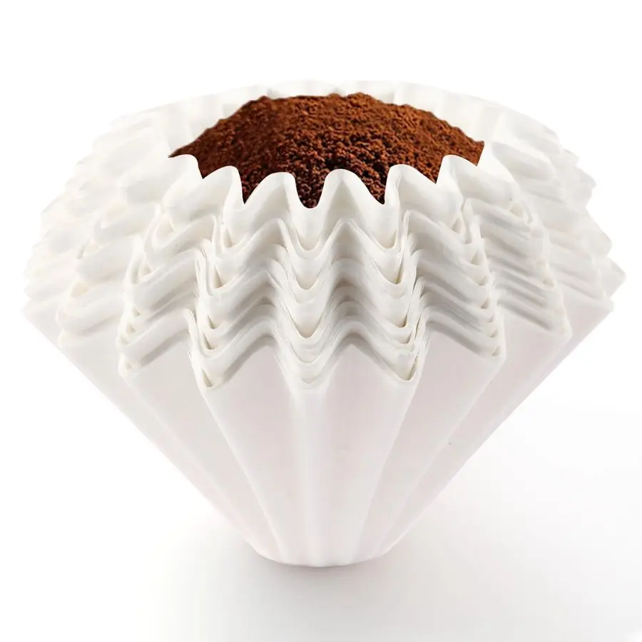 

Бумажные фильтры для кофе Stagg XF Pour Over, разработанные для кофеварки Stagg XF, белые