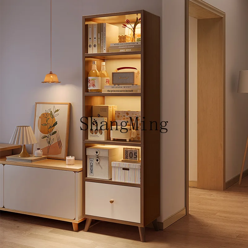 

FG floor-to-ceiling multi-layer storage bookcase living room home storage display cabinet rack