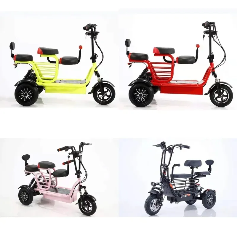 3 Wheel Electric Scooter 2025 New Design 350W Powerful Adult Fast Outdoor Off-Road