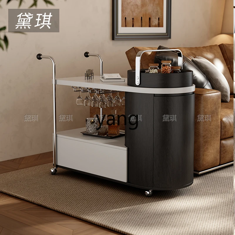 

LH removable coffee table trolley integrated sofa side table household removable storage