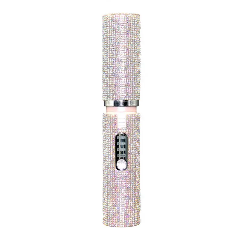 【A26P】3X 2-In-1 Electric USB Hair Straightening Brush Straightener Flat Iron Multifunctional Comb Straightening Styler