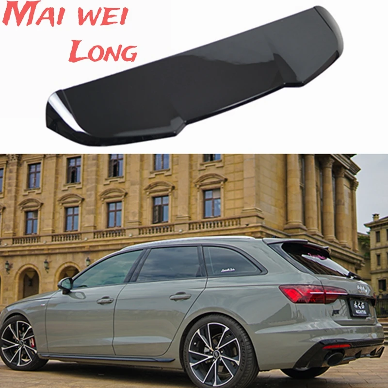 

RS4 Roof Spoiler for Audi A4 B9 Avant / Allroad 2017-2022 ABS Plastic Spoiler Rear Wing Car Tail Wing Decoration A4 B9 Allroad