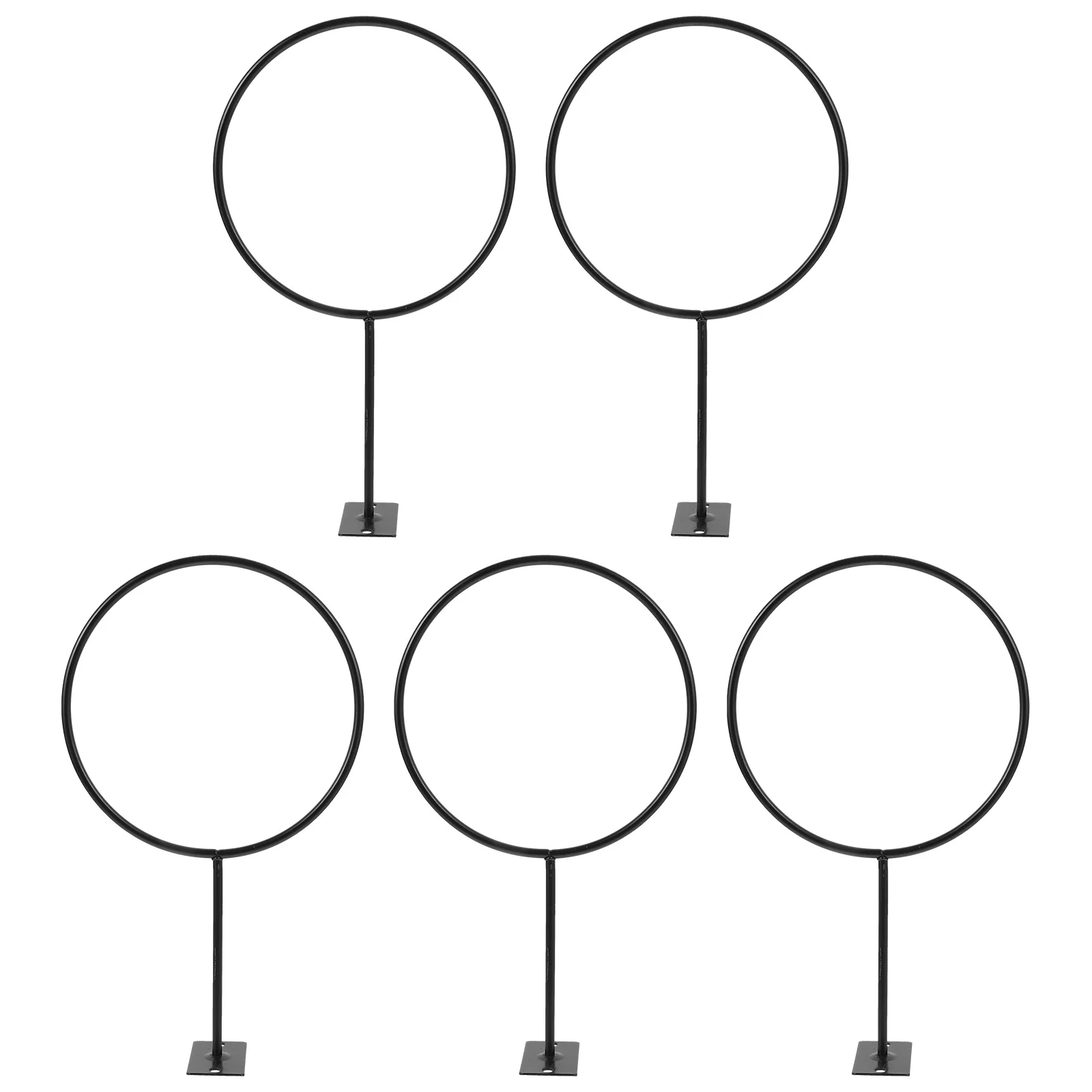 

Multi Purpose Wall Mounted Ball Rack 5Pcs Iron Basketball Storage Holder for Soccer Football Space Saving Shelf Decor