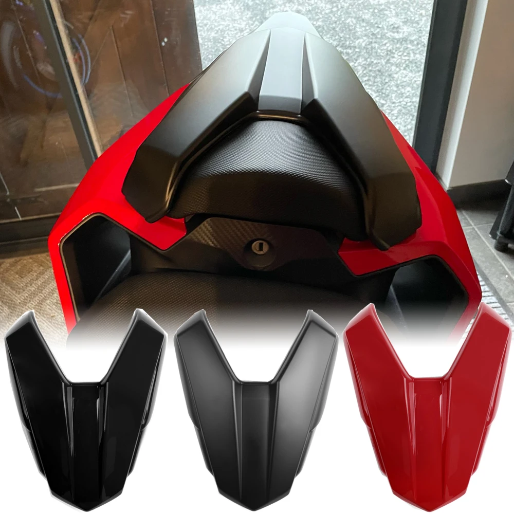 

Motorcycle Accessories For Honda CB400F CB500F CBR500R Seat Cover Cowl Fairing Rear Pillion Solo CBR 500R 2016-2022 Carbon Fiber