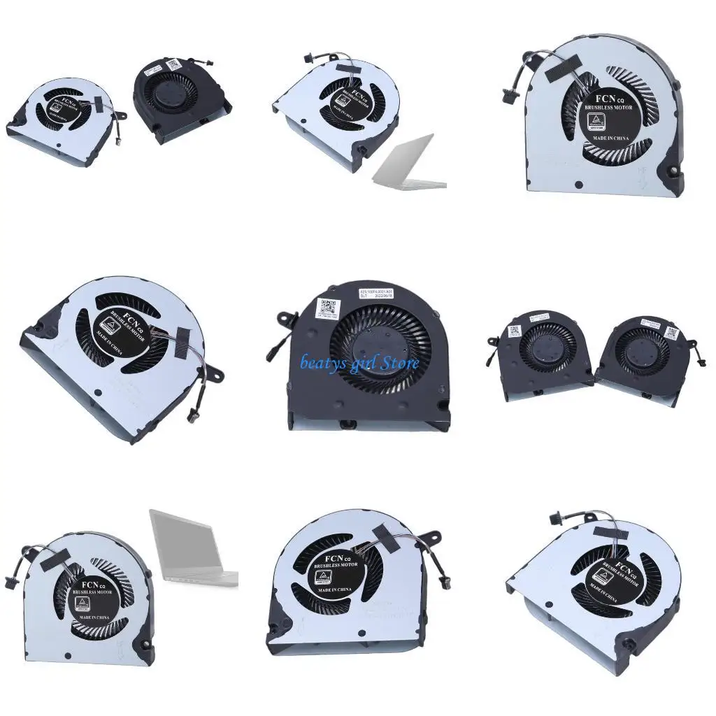 

C7AB GPU Cooling Fan Laptops Coolers Fan for G3 3500 Fan Radiators