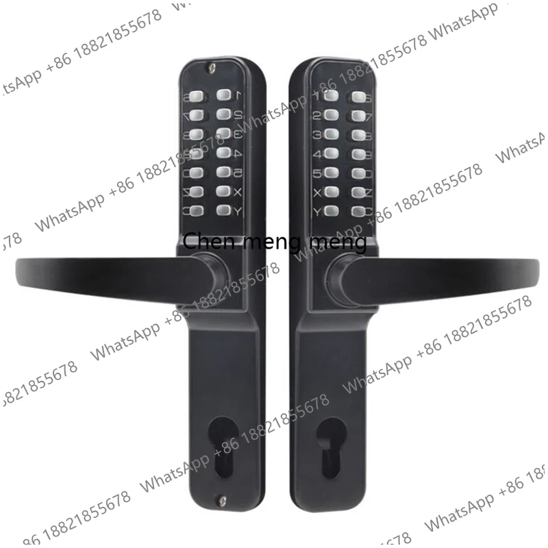 Villa Combination Lock Mechanical keypad Code Lock For Exterior Gate Keyless Door Lock Smart   Handle Swing Gate