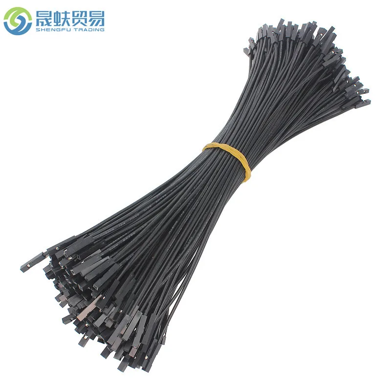 Two-End Plug-inPDupont Line Black Red Yellow Blue4Color about20cm 22AWGLarge Current2AFemale to Female Extension Cable