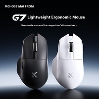 Mchose G7 Wireless Triple Mode Gaming Mouse Lightweight Right-Handed For Computer Bluetooth Office Applications And Esports