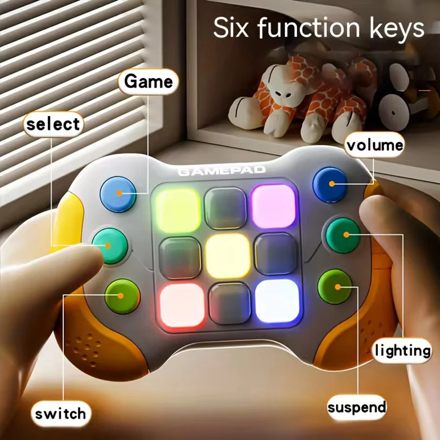 

Early teaching children competitive whac-a-mole game pressing toys thinking logic puzzle quick push game machine