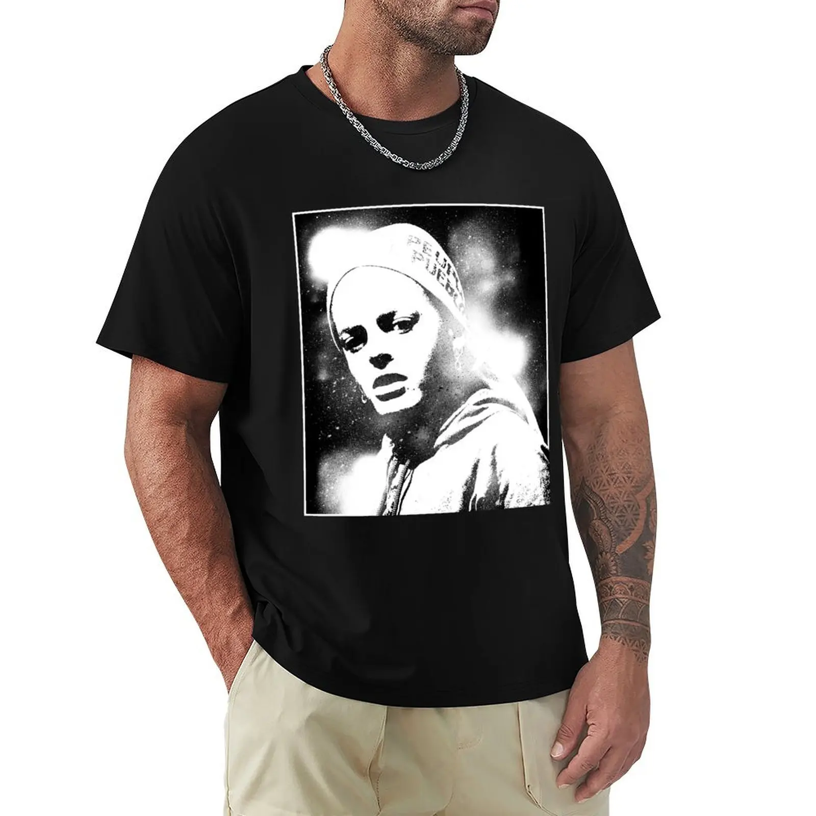 Keny Arkana T-Shirt Stylish Print Short Sleeve Tee