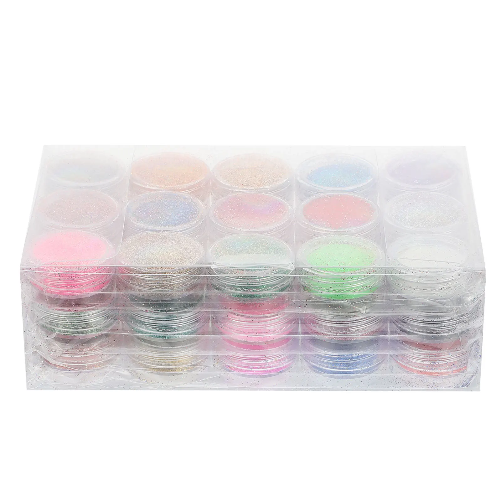 

45 Boxes Nail Glitter Accessories Art Powder Manicure Decor Salon DIY Decoration