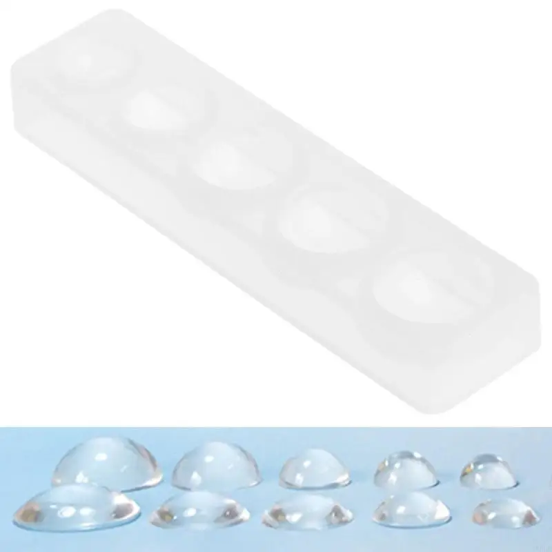 

50LB Round Pendant Necklace Mould Small Mirror Silicone Mold