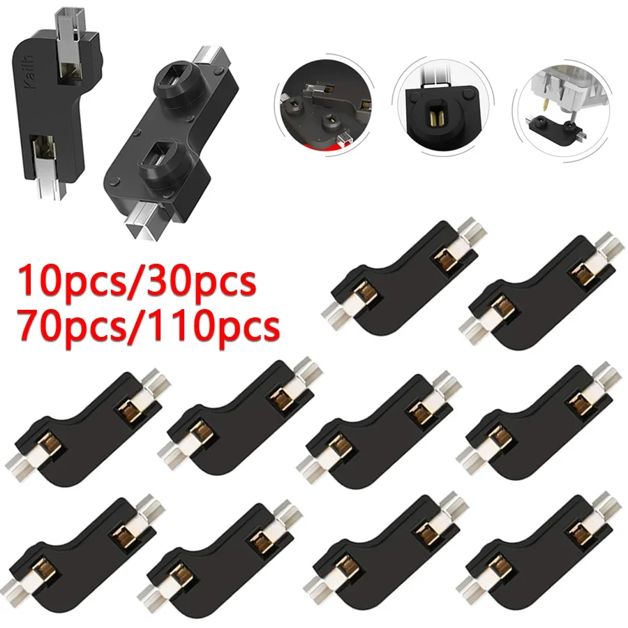 110pcs/70/30/10pcs Kailh Hot-swappable PCB Socket CPG151101S11 For Outemu Cherry MX Switches Mechanical Keyboard Axis DIY image 2