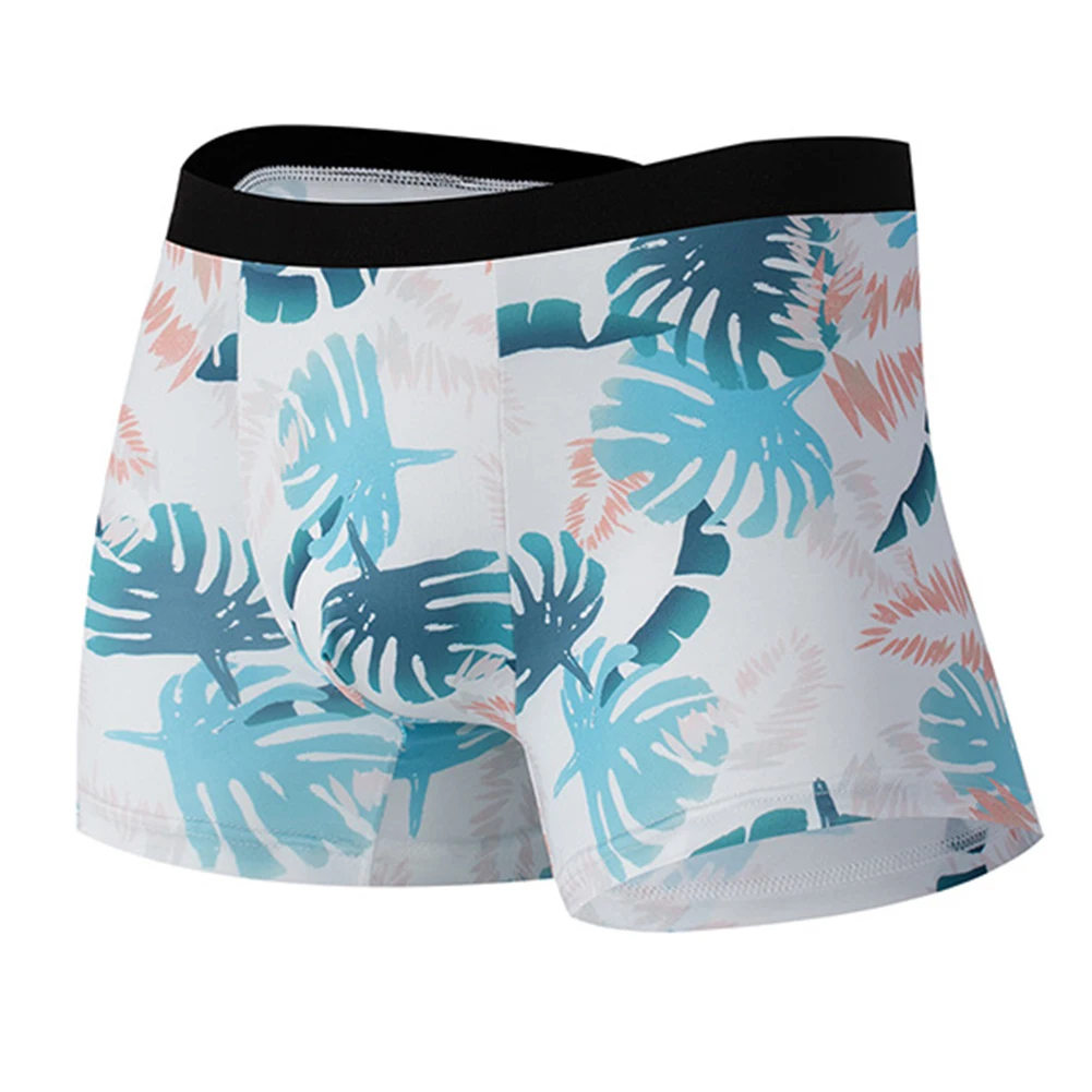 

Boxershorts Trunks Men Print Underwear For Everyday Use Pink Sexy Men's Underwear Trunks Applicable Gender Male