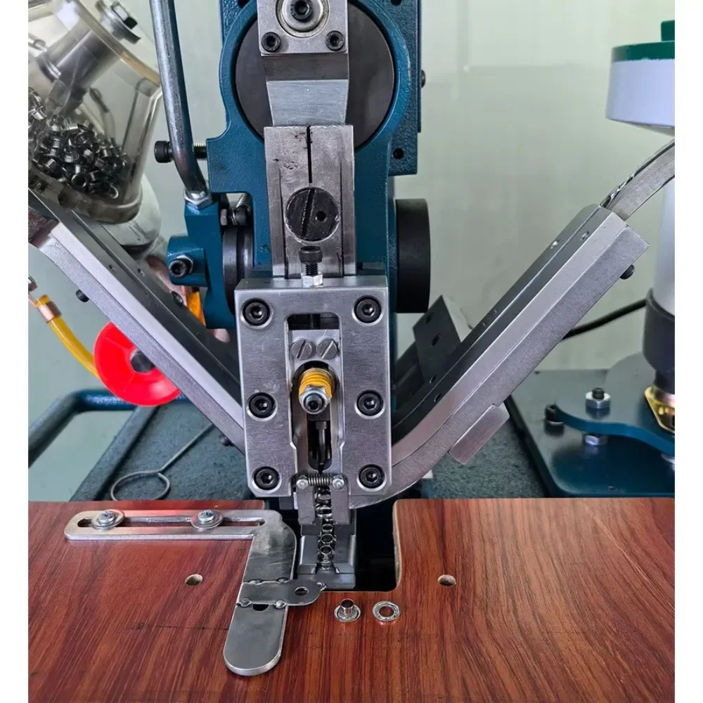 Automatic Eyelet Installation Press Kit Button Rivet Grommet Fastening Machine