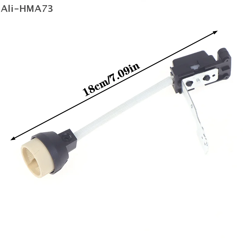 1Pc 220 V GU10 Lamp Holder Socket Ceramic Base Connect And Terminal Block/Bridge With Cable Insulating Sleeve For Led Bulb