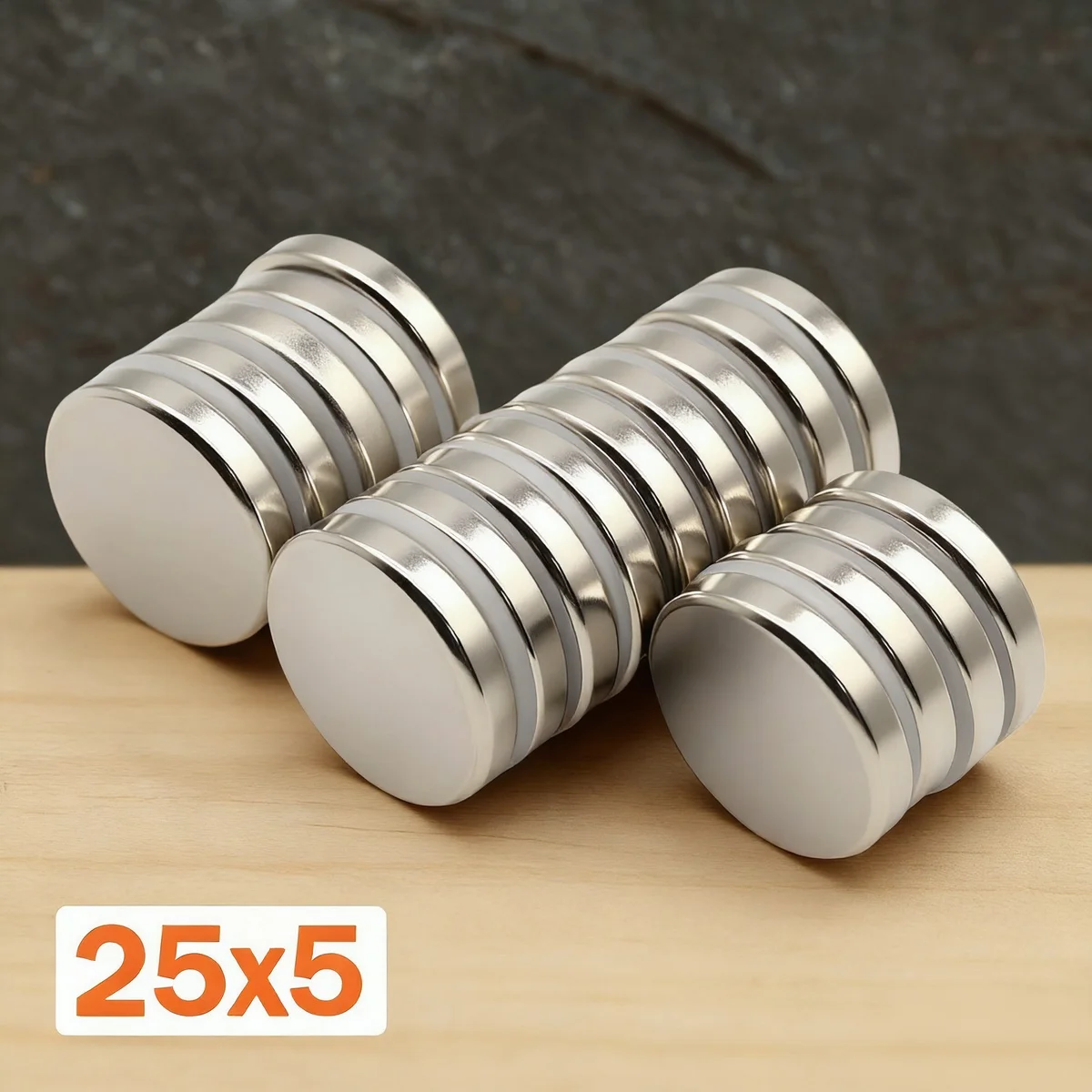 

25x5mm Super Strong Magnet N35 Round Magnetic NdFeB Neodymium Magnet Powerful Disc imanes Refrigerator Magnets ﻿
