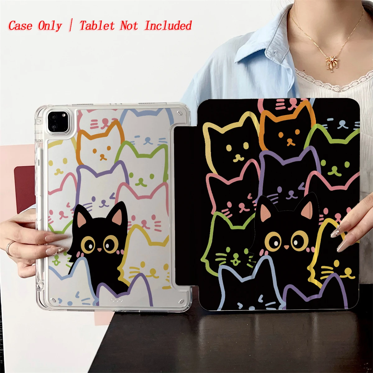 

Stylish Case For Apple iPad 10.9 10.2 Inch Air7 Pro 11 Mini Full Protection Soft Case With Elegant Colors Fit All iPad Models