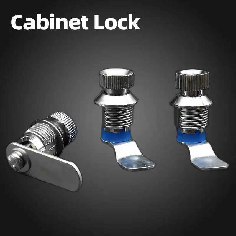 5pcs Button Circular Lock MS403-A Power Distribution Box Rotating Electrical Cabinet Switch Signal Boxes Mechanical