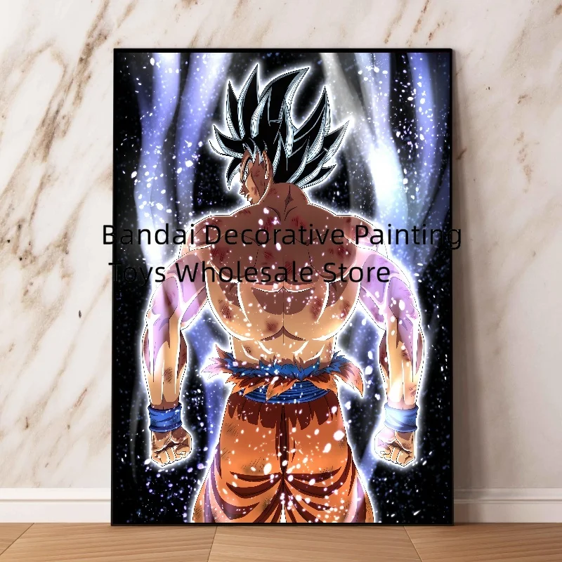 Canvas Artwork Painting Dragon Ball Goku Room Home Prints And Prints Wall Stickers Children\'s Bedroom Decor Christmas Gifts