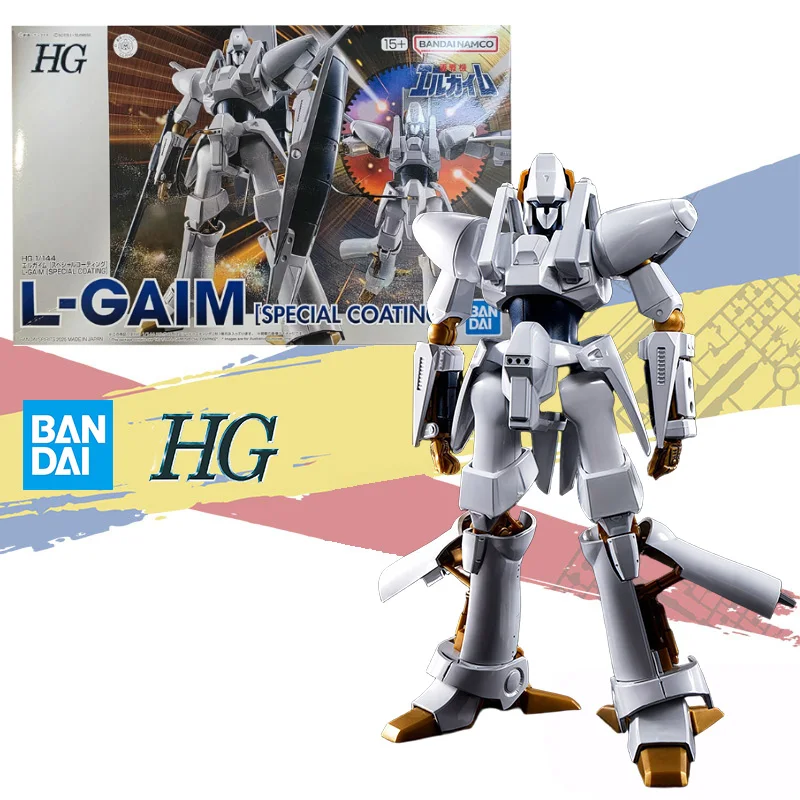 

Bandai Original 1/144 HG Heavy Combat Aircraft L-GAIM SPECIAL COATING Action Figure Assembly Model Ornaments Collectible Toys