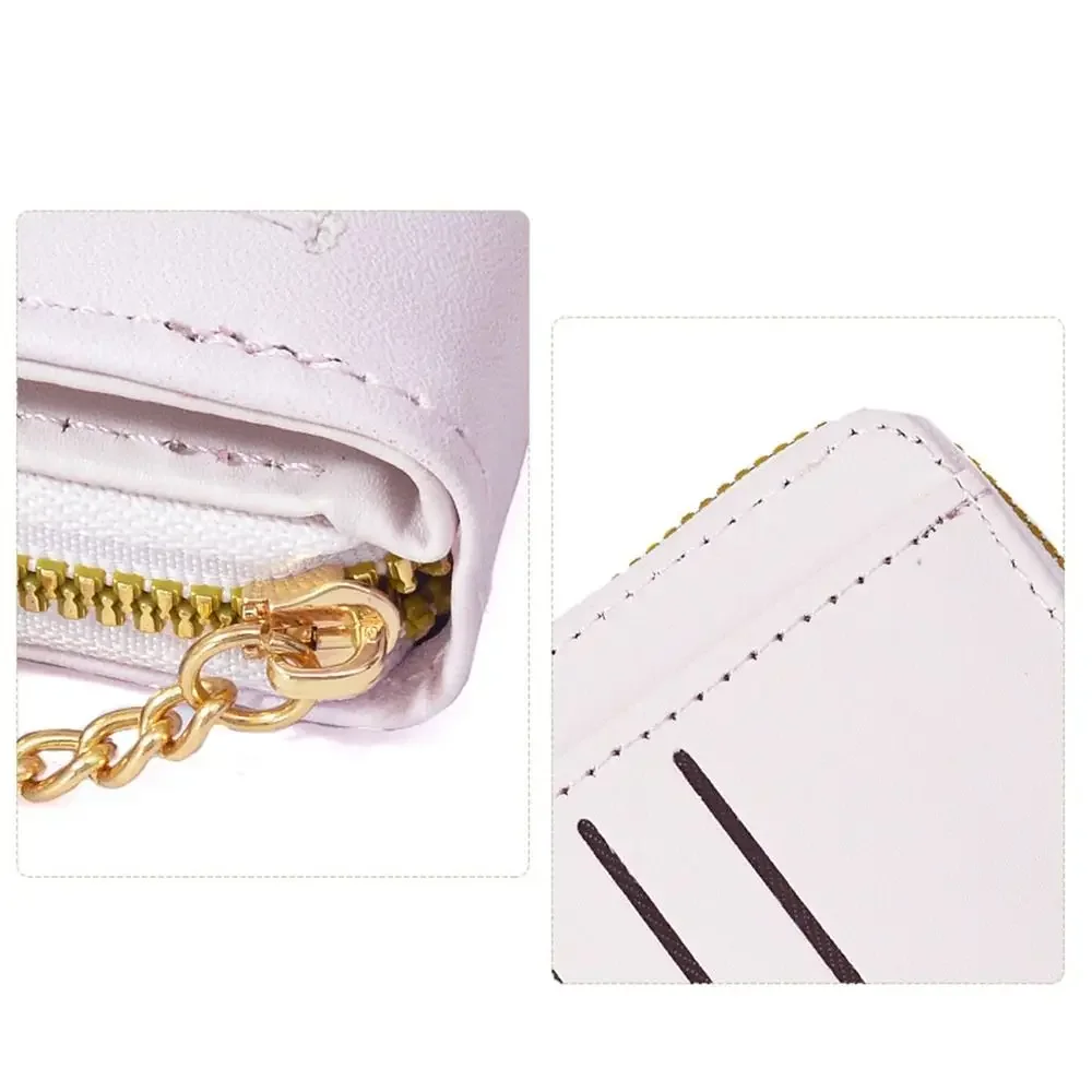 جديد بو الجلود محفظة نسائية للعملات المعدنية الكرتون للماء حامل بطاقة الائتمان تغيير المال المنظمون الطلاب